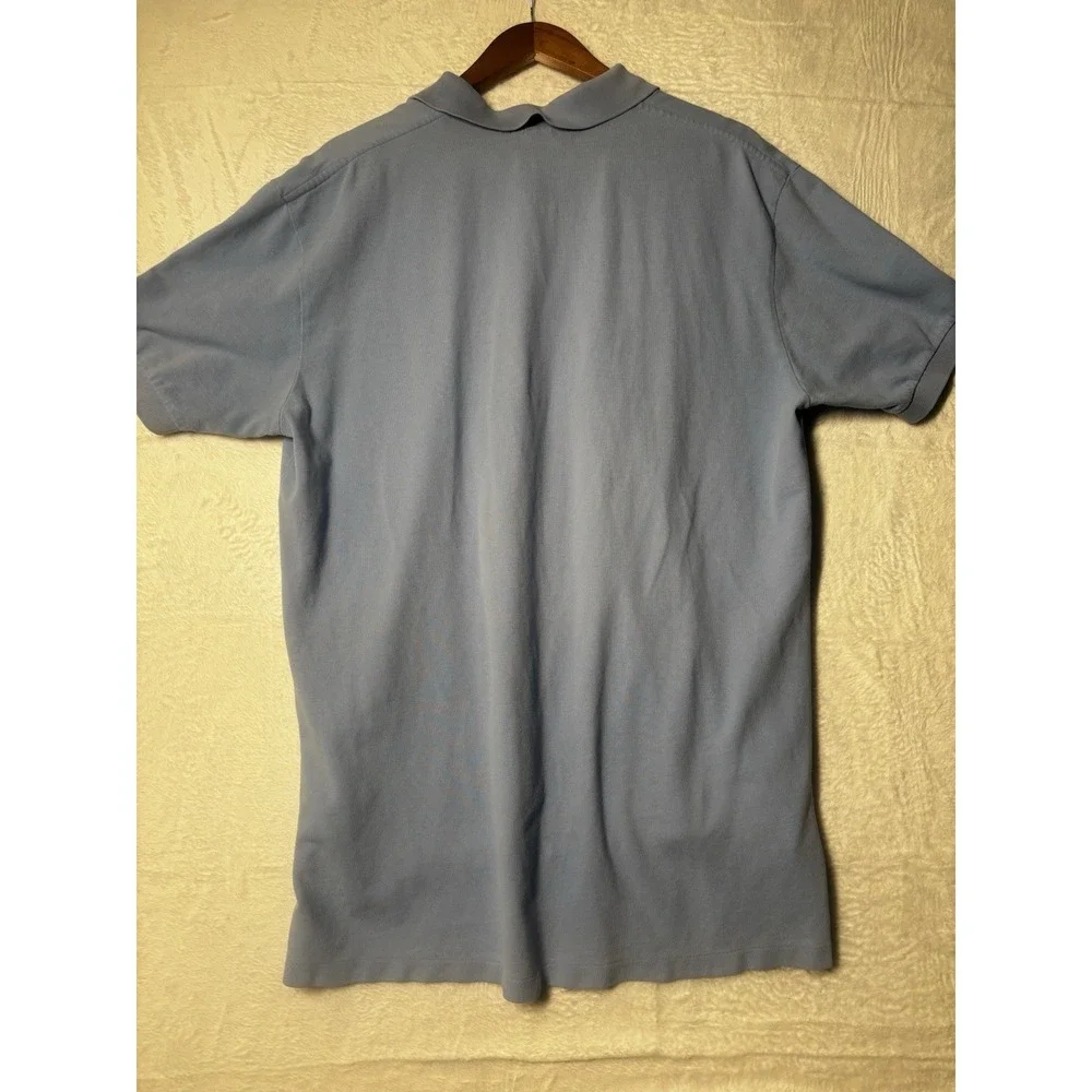 Ralph Lauren Polo Shirt Men's XL Light Blue Yellow Pony‎ Golf Golfer Rugby